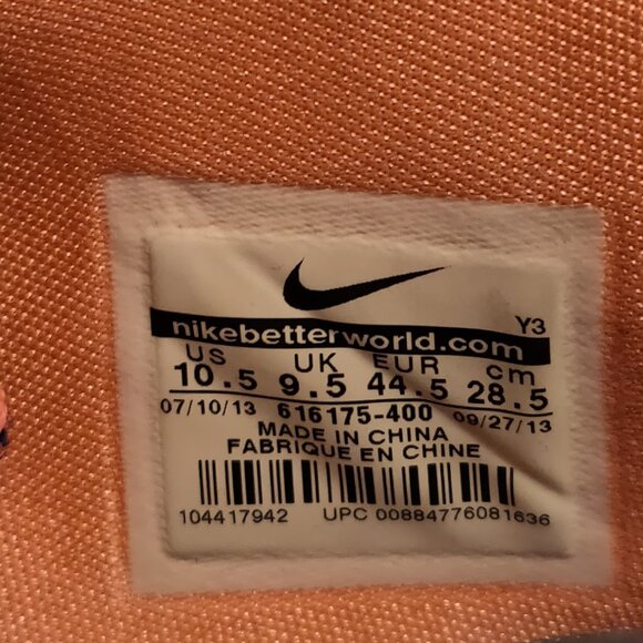 Nike Lebron 11 Akron vs Miami Shoe Men's US SIZE 10.5 - Picture 7 of 10